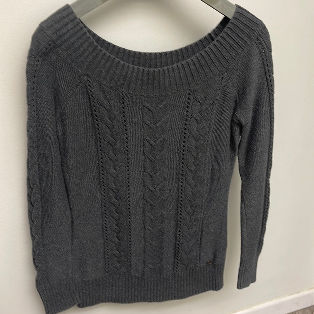 Guess knit scoop neck sweater slim fit